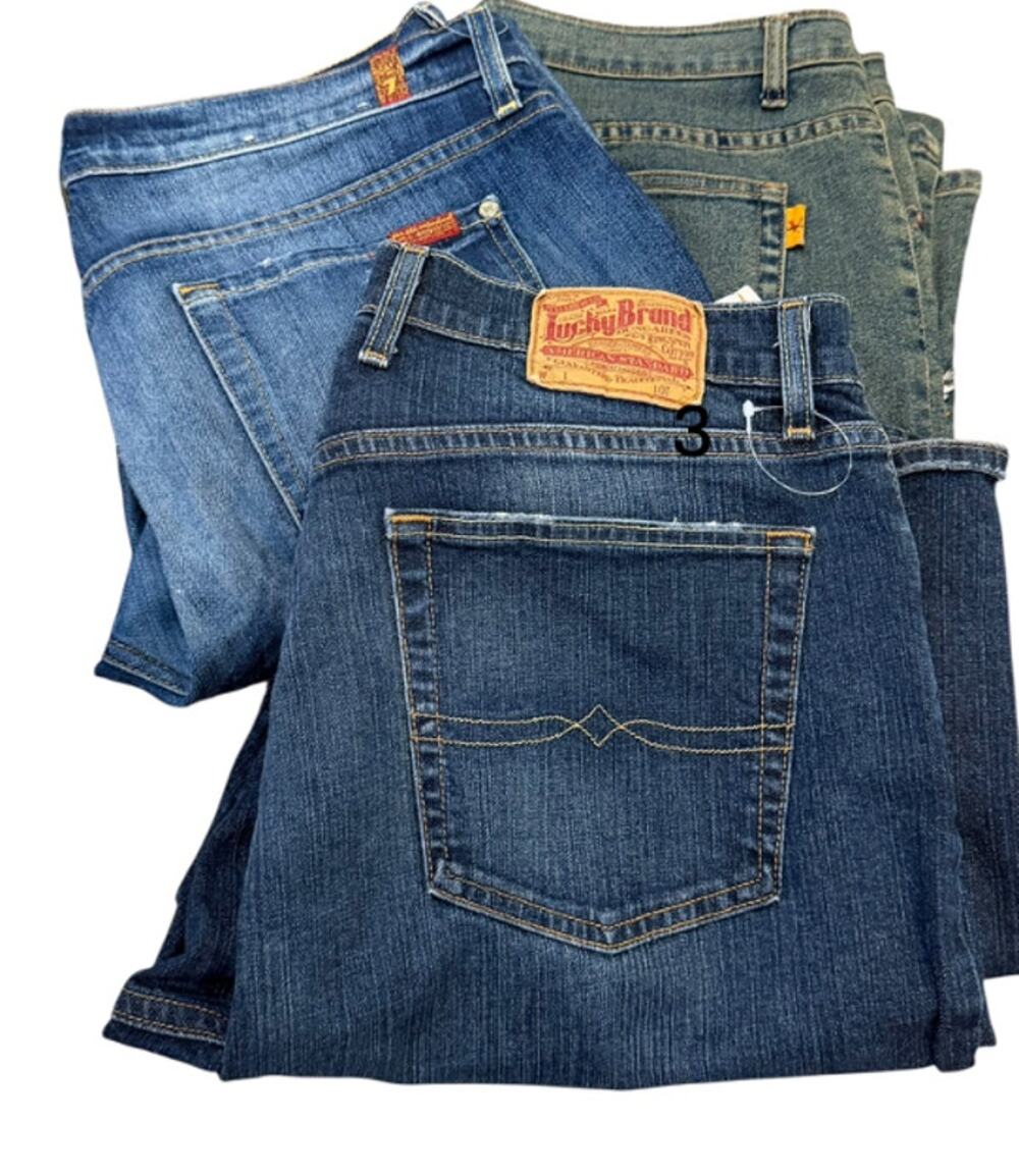 Lucky Brand Jeans Lot of 3 Women's Denim Reseller Bundle